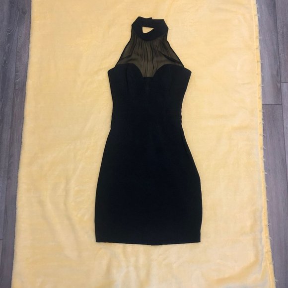 Guess by Marciano Black Halter Dress - Picture 1 of 5